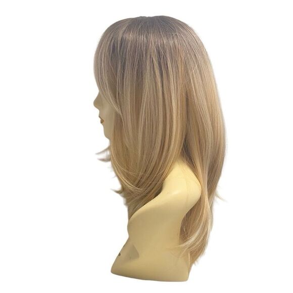 HAIRCUBE Shining‎ Yourself Long Hair Synthetic Wig Blonde Brown main image 4